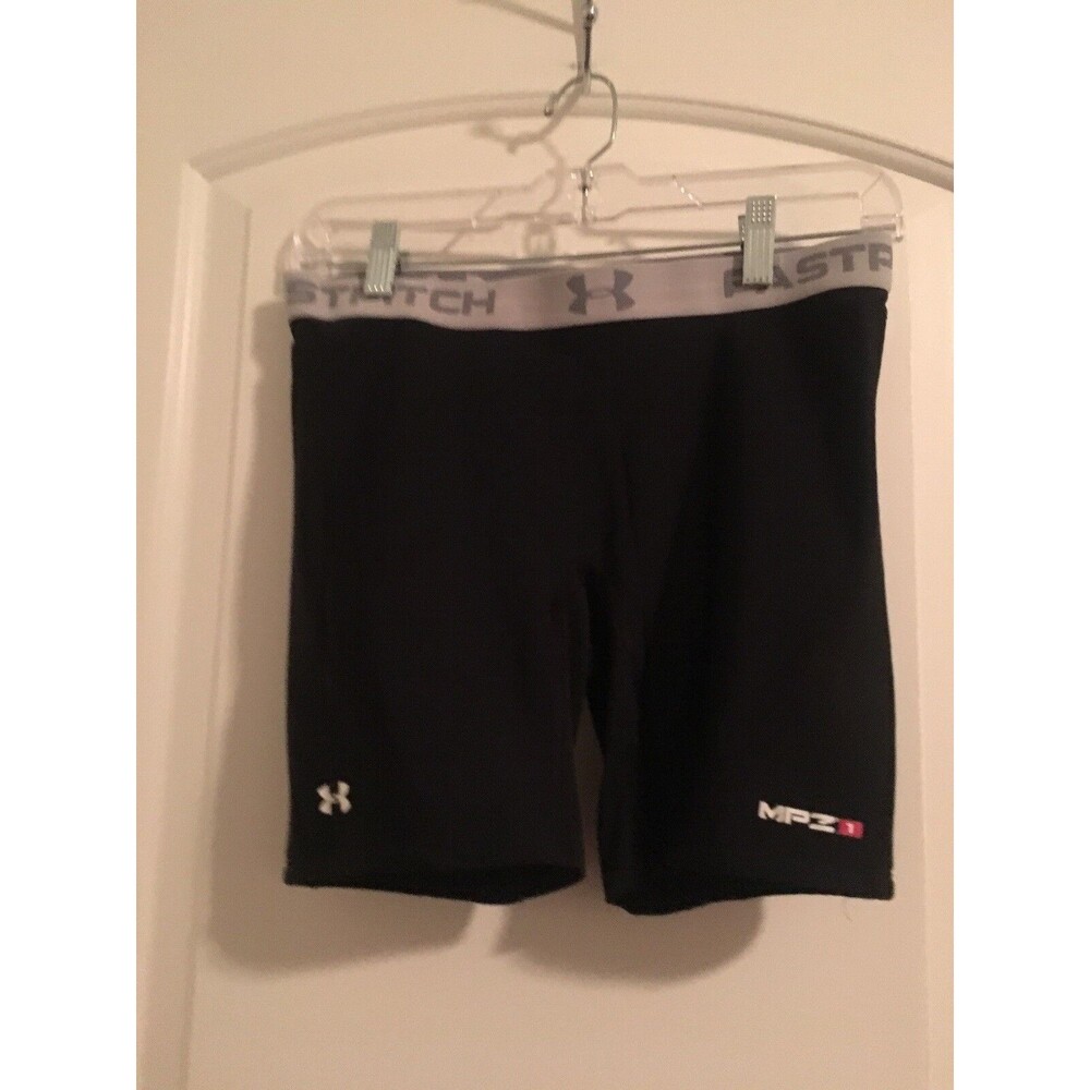 Under Armour Heat Gear Women's Fast Pitch Slider Shorts Baseball Size L Black